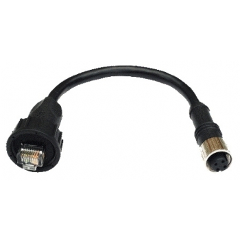 Кабель CBL-M12DFF4PRJ45-BK-10-IP67