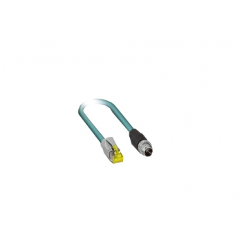 Кабель CBL-M12XMM8PRJ45-BK-200-IP67